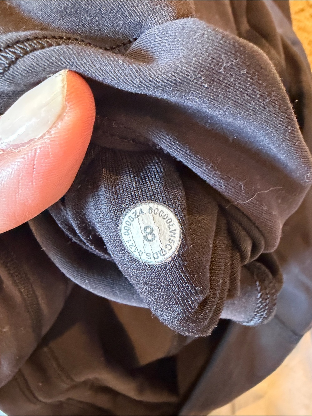 Black Leggings  - damaged pilling
